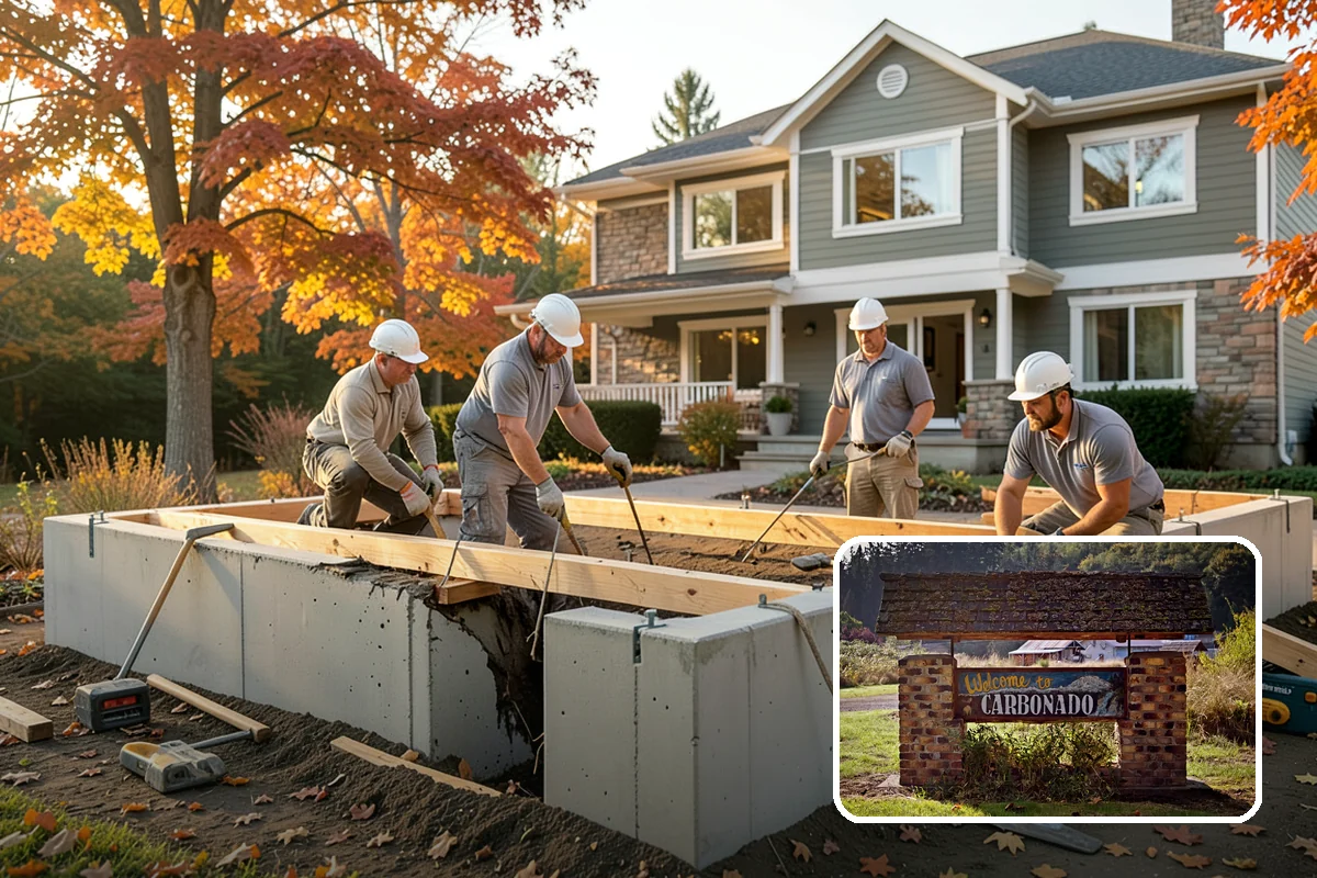 Boulder Retaining Wall in Carbonado, Pierce County, WA - Natural, rugged look that suits Northwest settings
