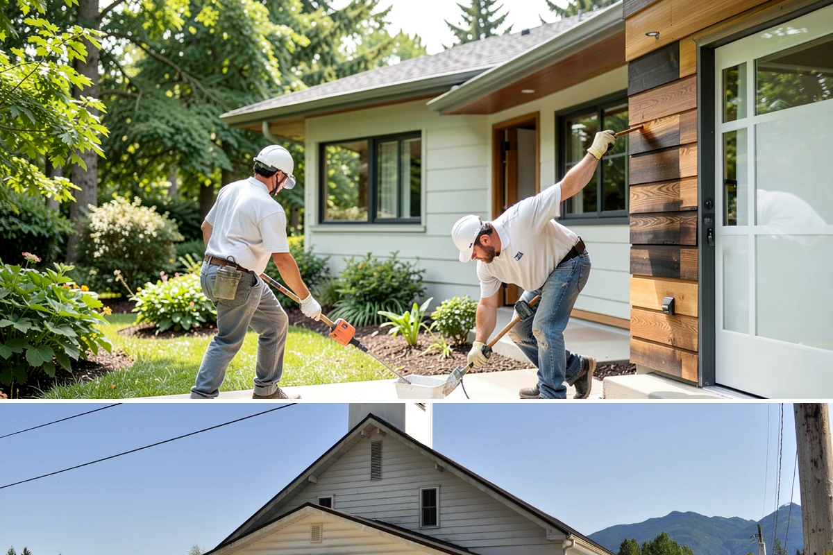 Boulder Retaining Wall in Concrete, Skagit County, WA - Summer and early fall provide the firm, dry ground that heavy boulder placement and base work require.