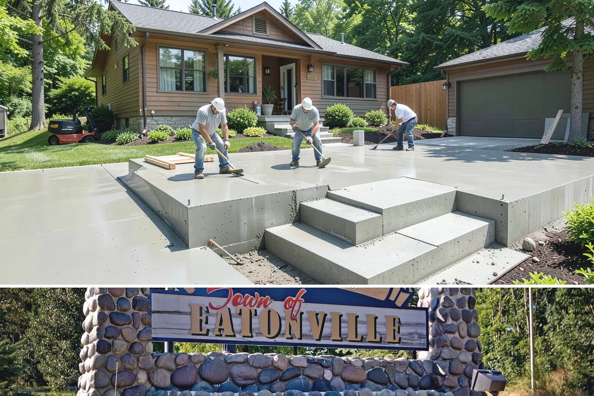Boulder Retaining Wall in Eatonville, Pierce County, WA - Summer and early fall provide the firm, dry ground that heavy boulder placement and base work require.