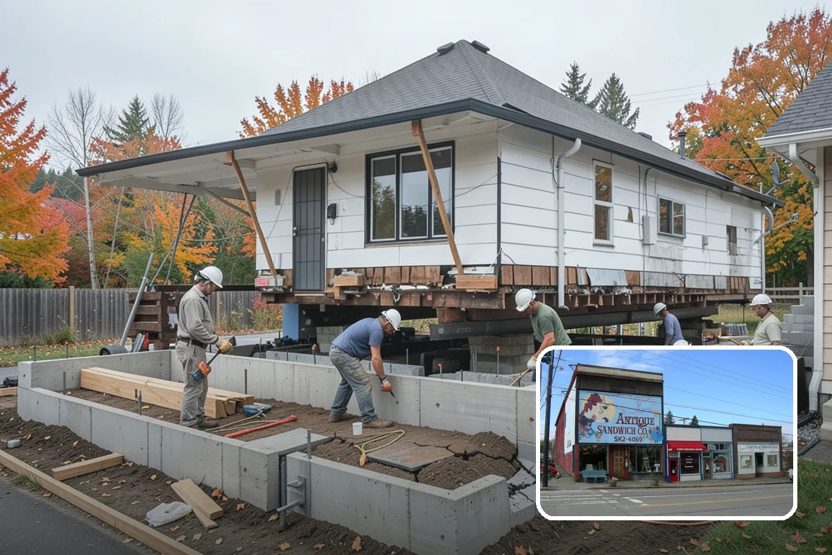 Boulder Retaining Wall in Ruston, Pierce County, WA - Natural, rugged look that suits Northwest settings