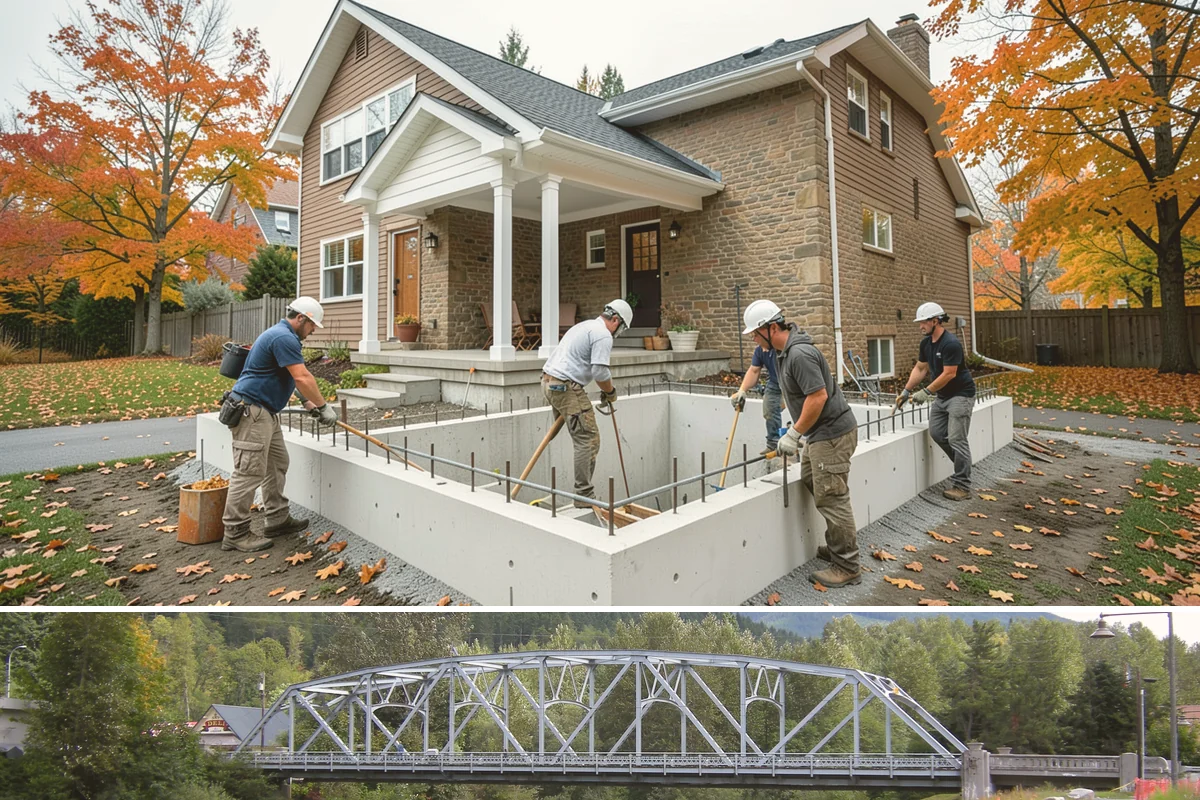 Boulder Retaining Wall in Skykomish, King County, WA - Summer and early fall provide the firm, dry ground that heavy boulder placement and base work require.