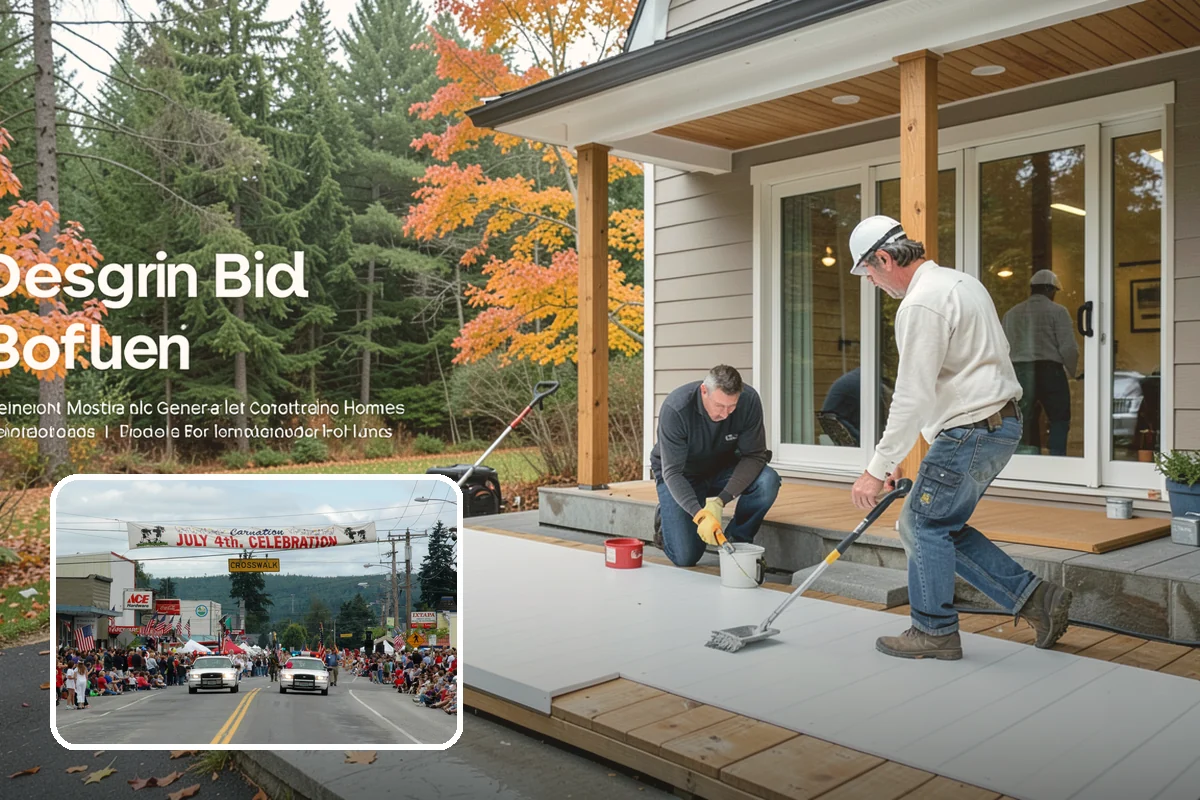 Bow Window Installation in Carnation, King County, WA - Panoramic curved views and generous light