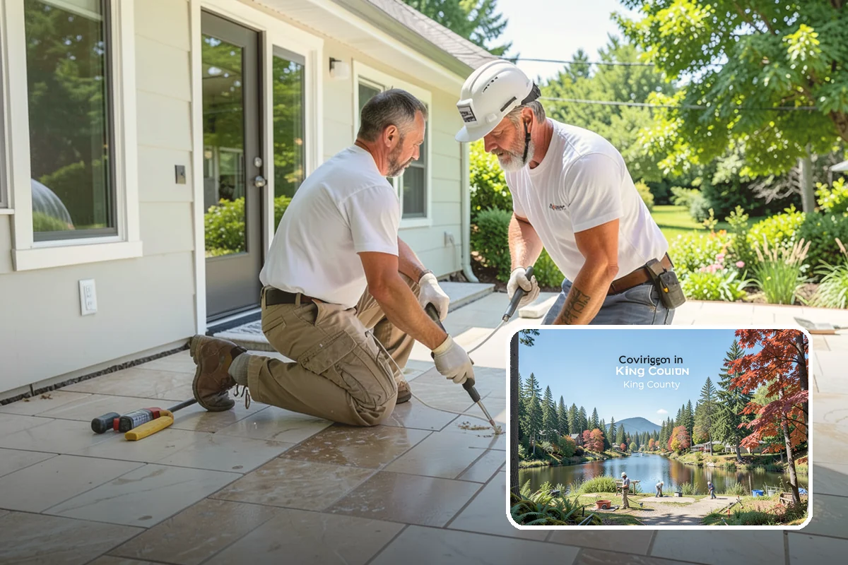 Bow Window Installation in Covington, King County, WA - Panoramic curved views and generous light