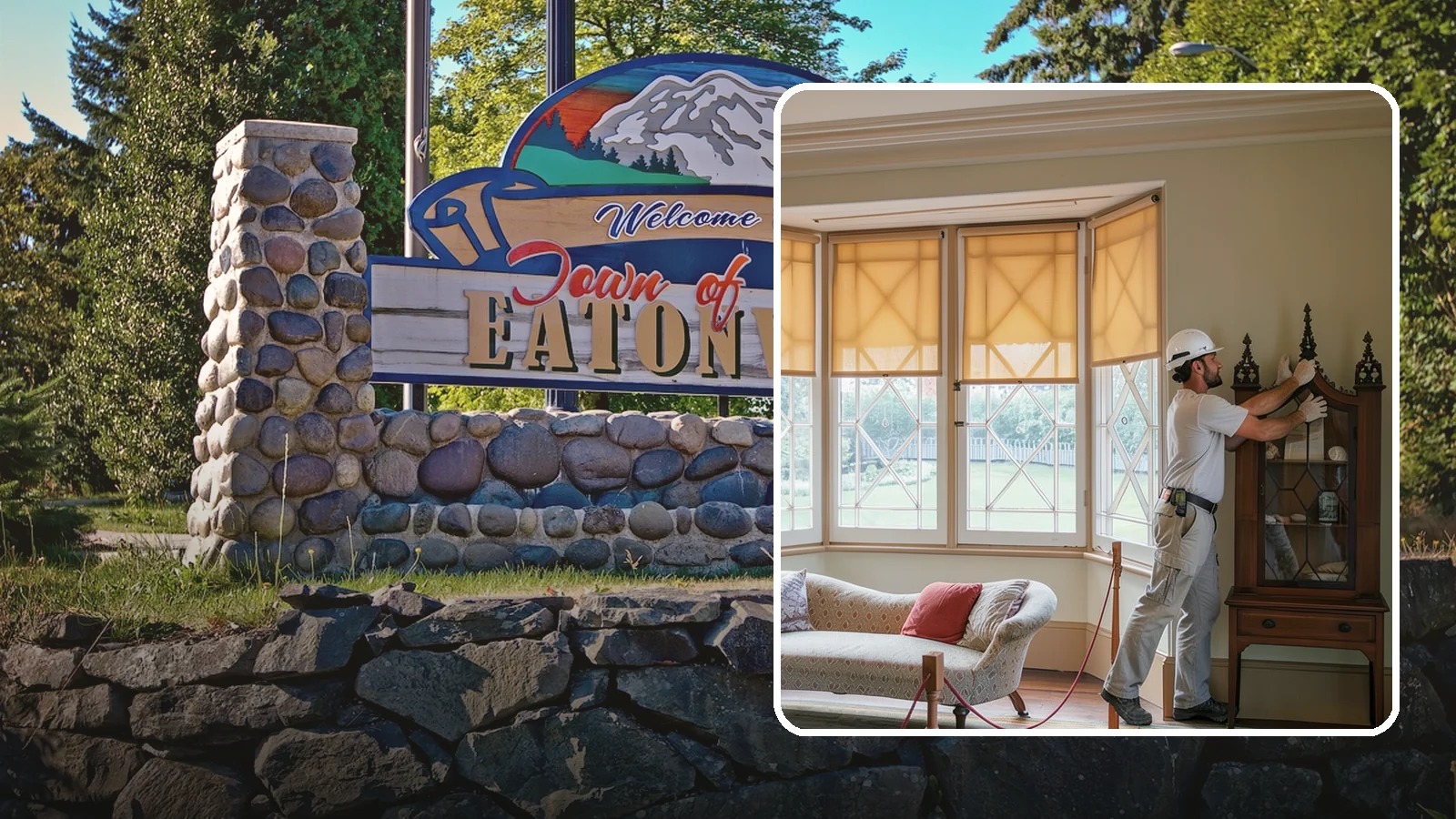 Bow Window Installation in Eatonville, Pierce County, WA - Installing gently curved bow windows that wrap your room in daylight and elegant, panoramic views.