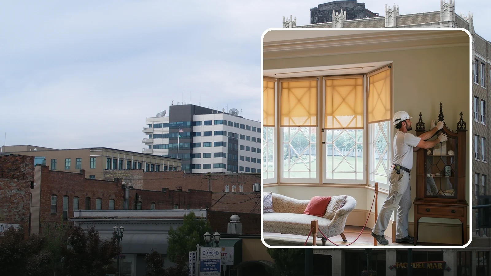 Bow Window Installation in Everett, Snohomish County, WA - Installing gently curved bow windows that wrap your room in daylight and elegant, panoramic views.