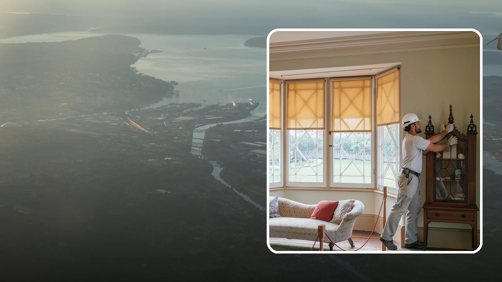 Bow Window Installation in Fife, Pierce County, WA - Installing gently curved bow windows that wrap your room in daylight and elegant, panoramic views.