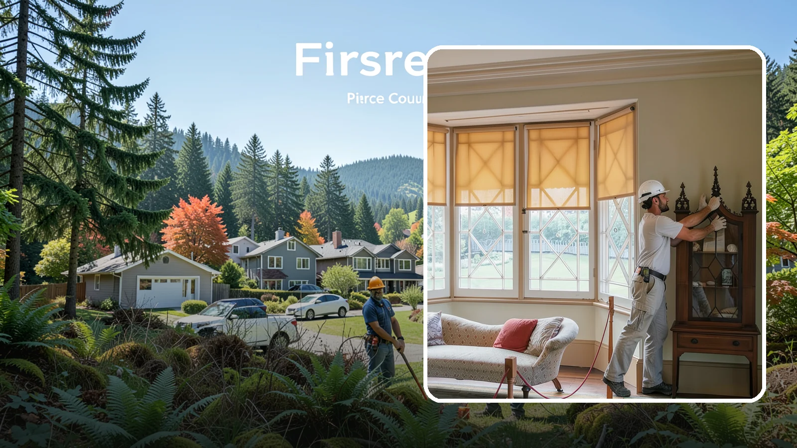 Bow Window Installation in Fircrest, Pierce County, WA - Installing gently curved bow windows that wrap your room in daylight and elegant, panoramic views.