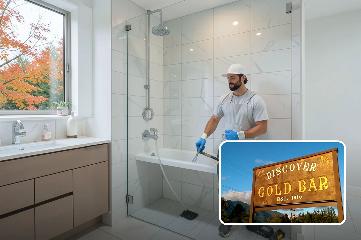 Bow Window Installation in Gold Bar, Snohomish County, WA - Panoramic curved views and generous light