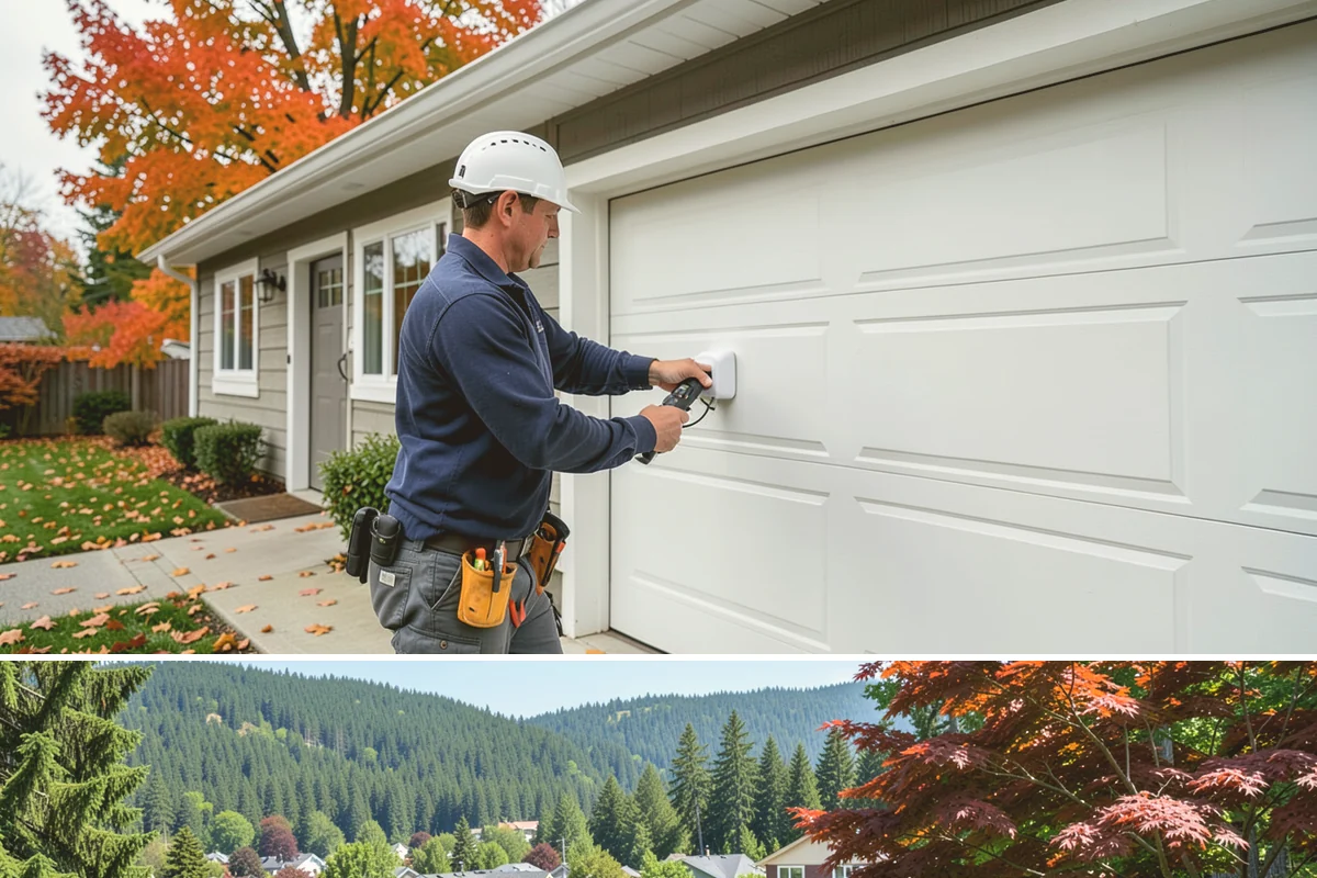 Bow Window Installation in Index, Snohomish County, WA - We favor drier weather for bow window installs since the wall and new roof are temporarily exposed.