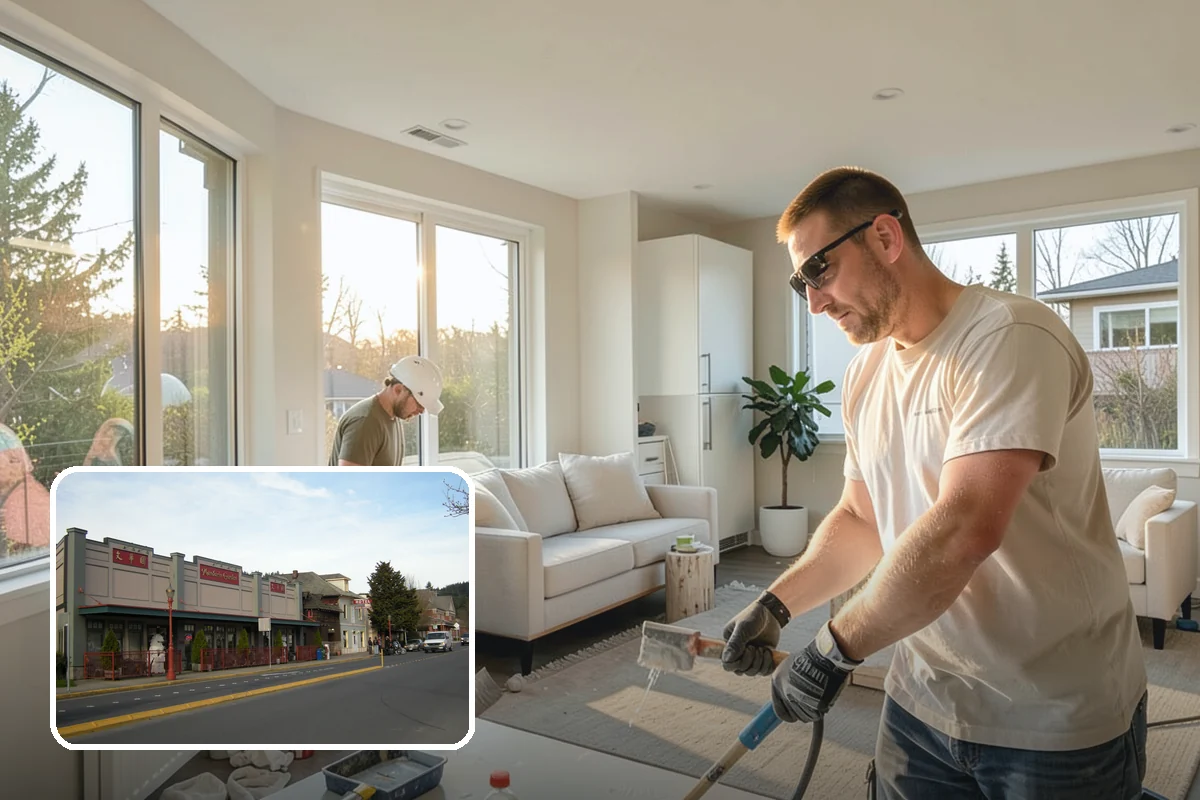 Bow Window Installation in Issaquah, King County, WA - Panoramic curved views and generous light