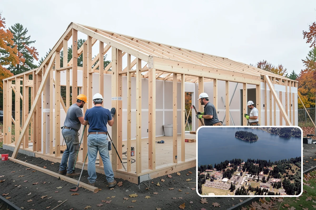 Bow Window Installation in Lakewood, Pierce County, WA - Panoramic curved views and generous light