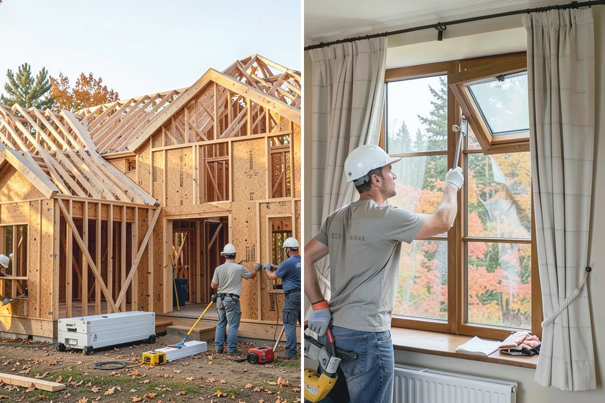 Bow Window Installation in Medina, King County, WA - Plan the curve, unit count, and support structure