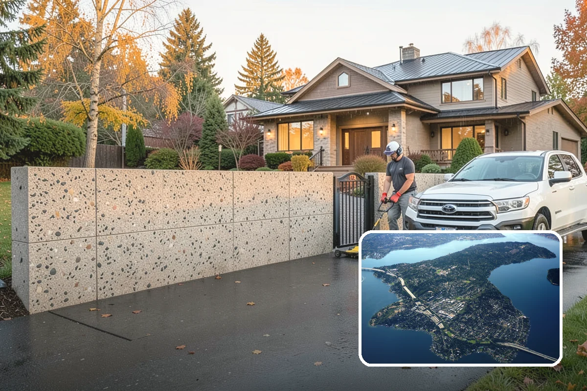 Bow Window Installation in Mercer Island, King County, WA - Panoramic curved views and generous light