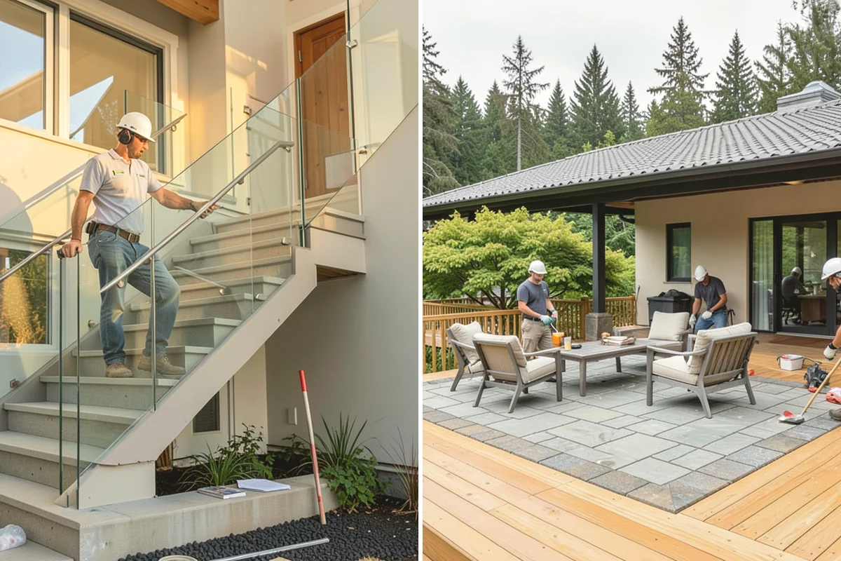 Bow Window Installation in Mercer Island, King County, WA - Plan the curve, unit count, and support structure