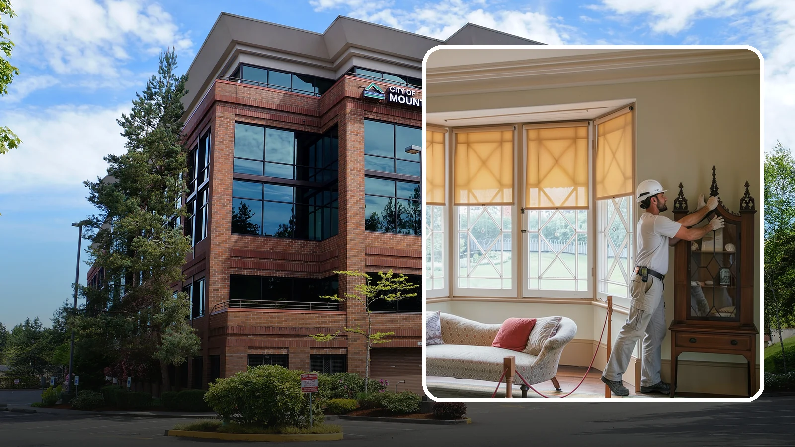 Bow Window Installation in Mountlake Terrace, Snohomish County, WA - Installing gently curved bow windows that wrap your room in daylight and elegant, panoramic views.
