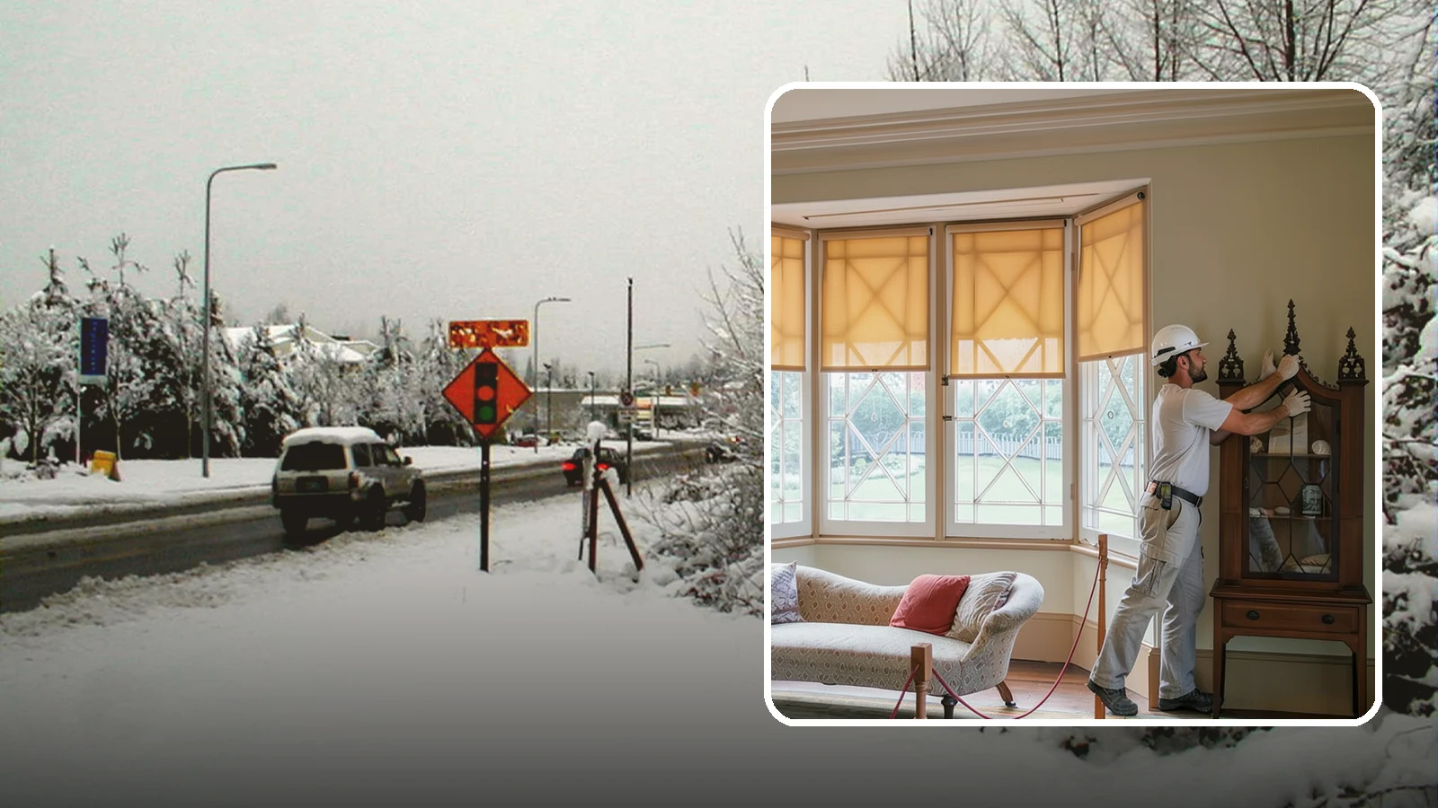 Bow Window Installation in Newcastle, King County, WA - Installing gently curved bow windows that wrap your room in daylight and elegant, panoramic views.