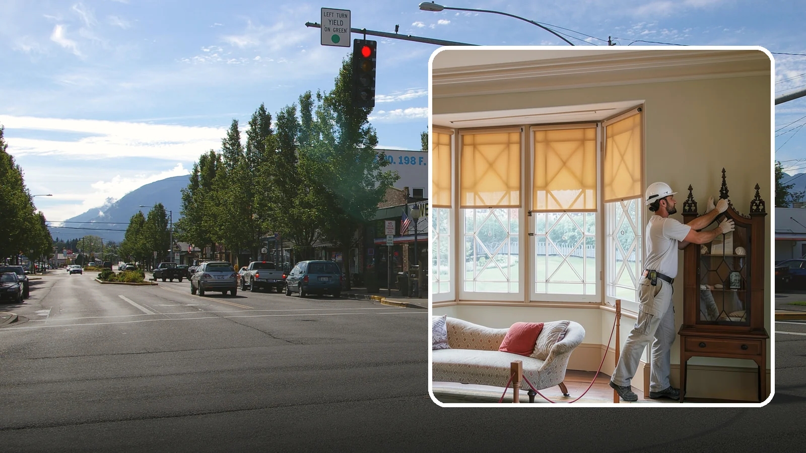 Bow Window Installation in North Bend, King County, WA - Installing gently curved bow windows that wrap your room in daylight and elegant, panoramic views.