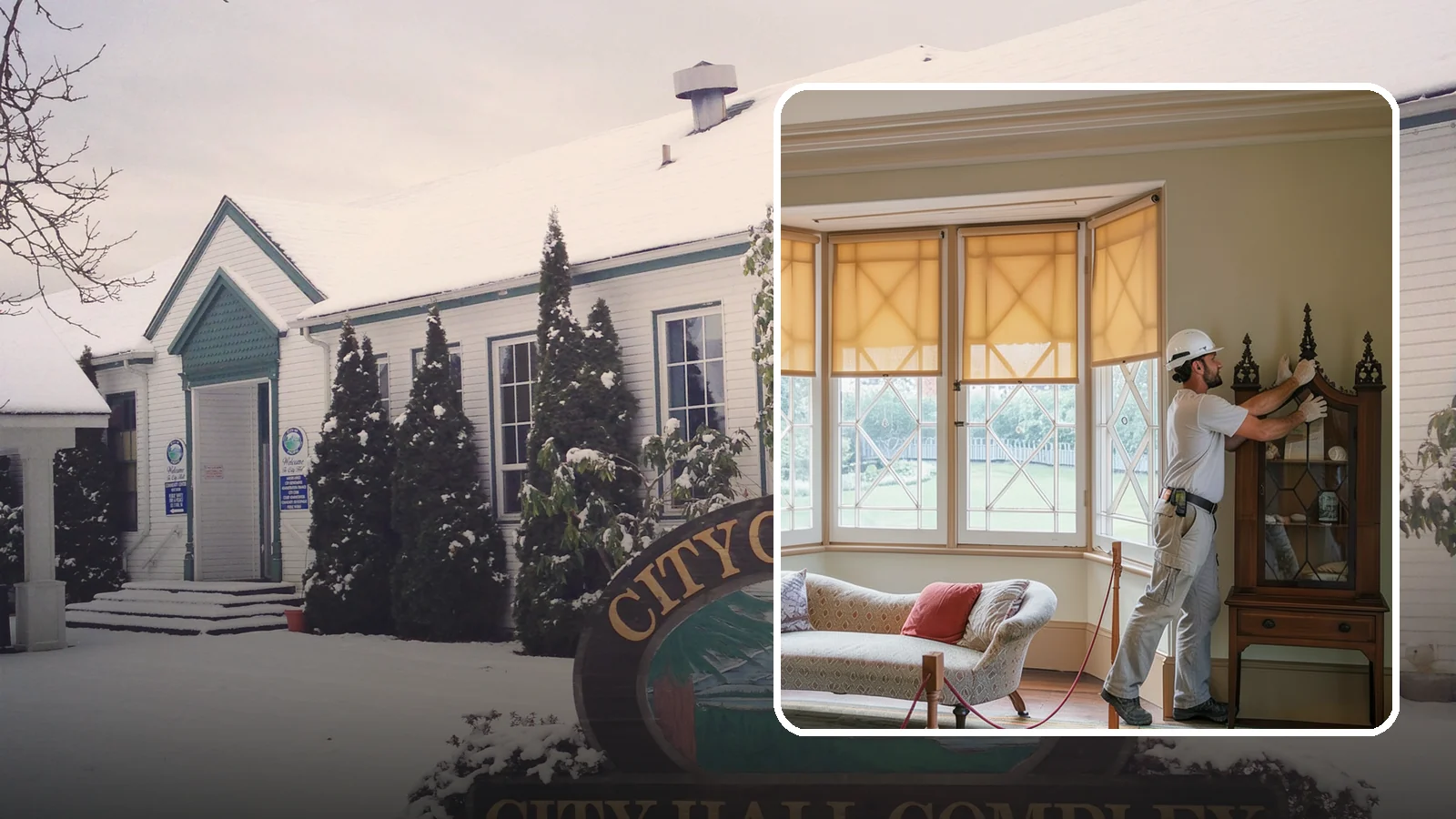 Bow Window Installation in Pacific, King County, WA - Installing gently curved bow windows that wrap your room in daylight and elegant, panoramic views.