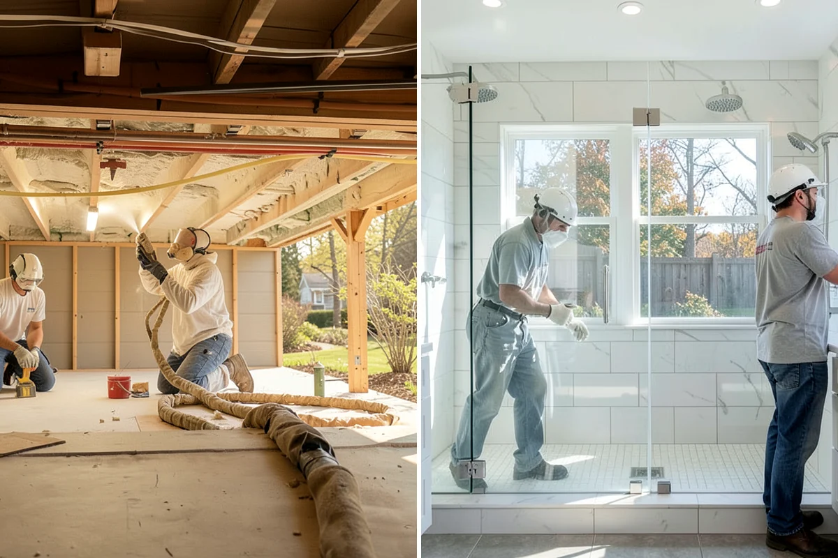 Bow Window Installation in SeaTac, King County, WA - Plan the curve, unit count, and support structure