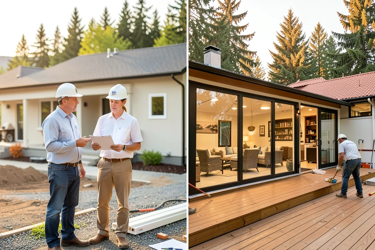 Bow Window Installation in Shoreline, King County, WA - Plan the curve, unit count, and support structure