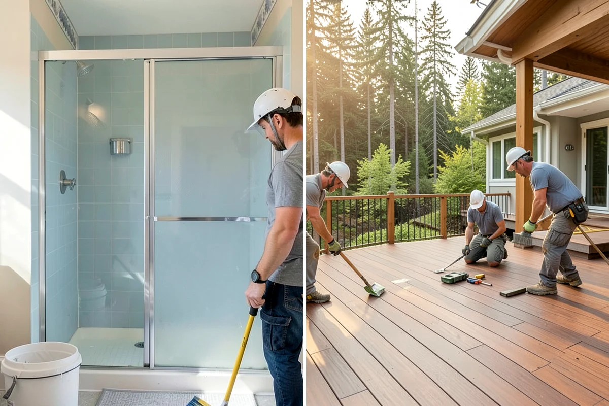 Bow Window Installation in Snoqualmie, King County, WA - Plan the curve, unit count, and support structure