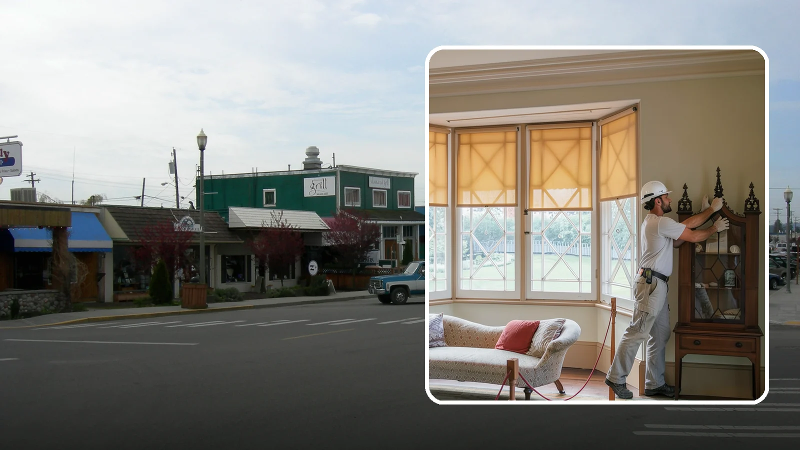 Bow Window Installation in Stanwood, Snohomish County, WA - Installing gently curved bow windows that wrap your room in daylight and elegant, panoramic views.