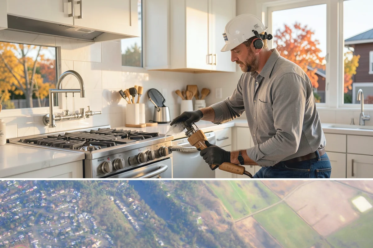 Bowing Wall Repair in Algona, King County, WA - Bowing wall repair is best addressed before winter, when saturated soils increase the pressure driving the movement.