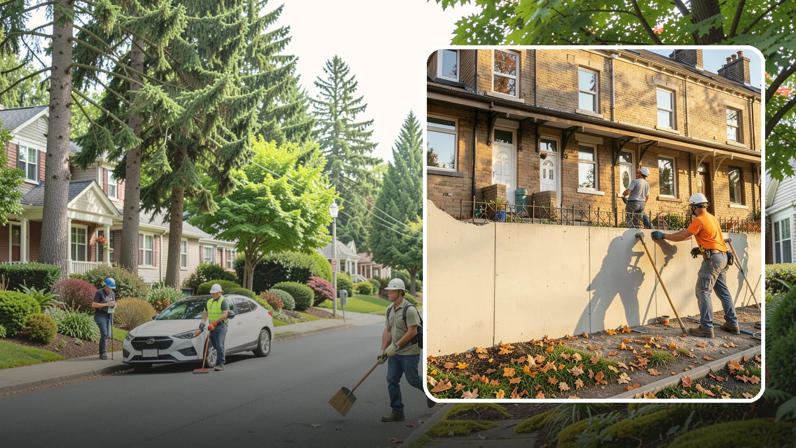 Bowing Wall Repair in Beaux Arts Village, King County, WA - We straighten and stabilize bowing basement and foundation walls to stop movement and protect your home's structure.