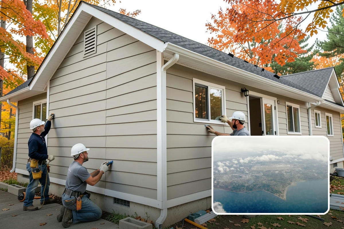 Bowing Wall Repair in Burien, King County, WA - Wall movement stopped before it threatens the structure