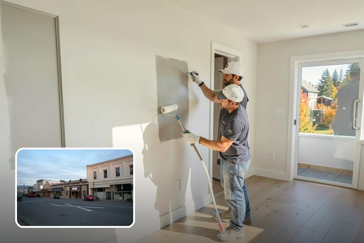 Bowing Wall Repair in Burlington, Skagit County, WA - Wall movement stopped before it threatens the structure