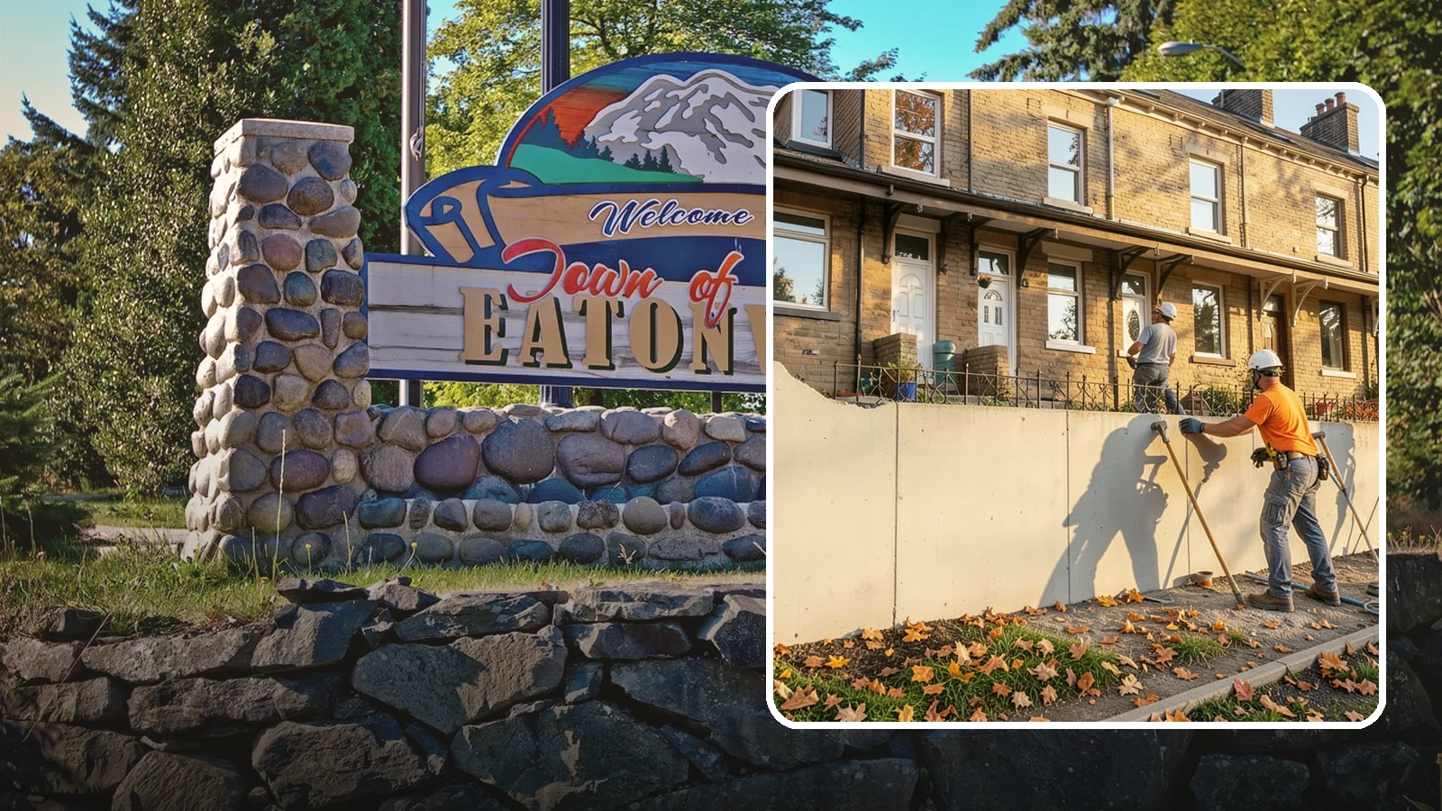 Bowing Wall Repair in Eatonville, Pierce County, WA - We straighten and stabilize bowing basement and foundation walls to stop movement and protect your home's structure.