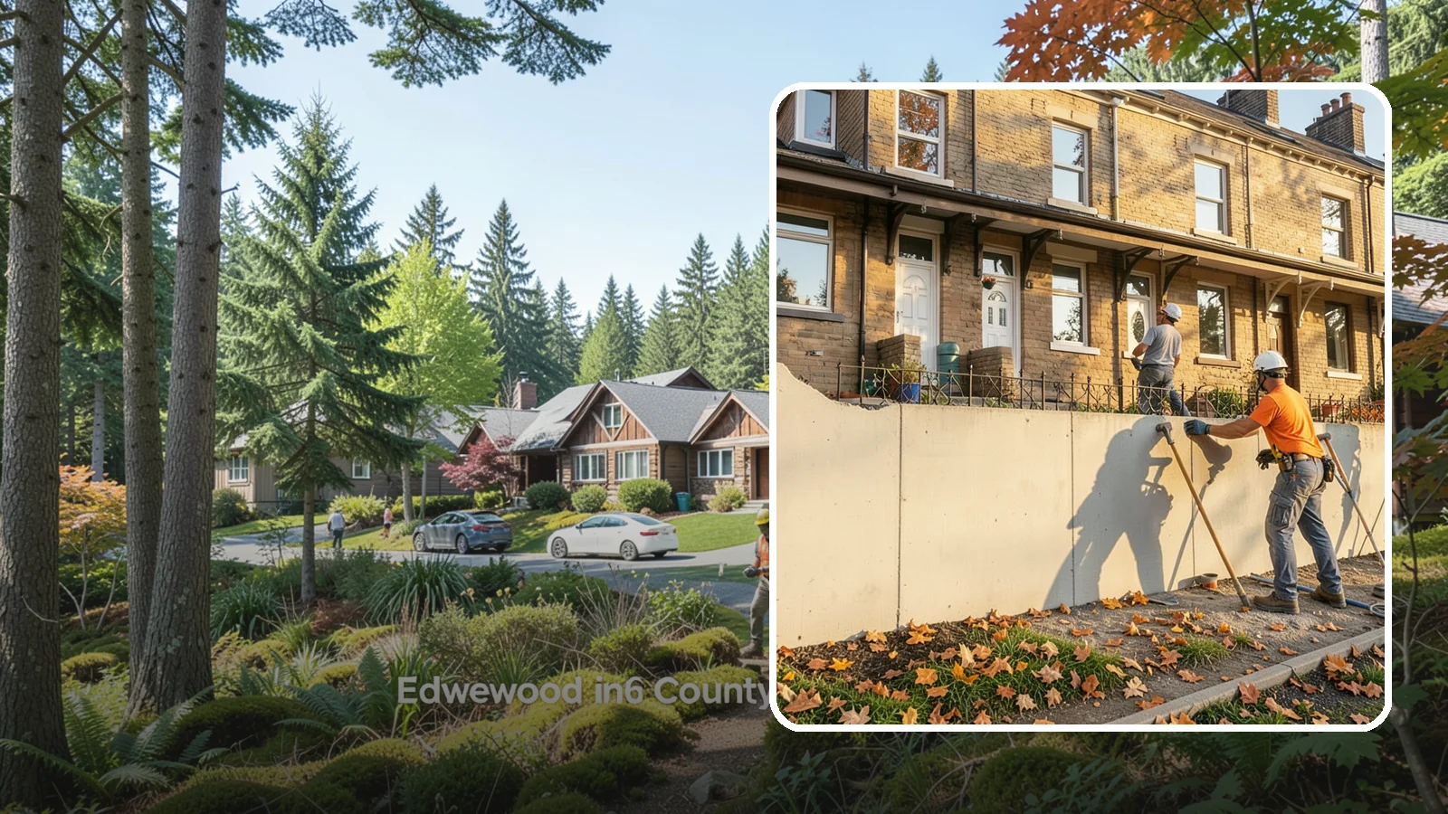 Bowing Wall Repair in Edgewood, Pierce County, WA - We straighten and stabilize bowing basement and foundation walls to stop movement and protect your home's structure.