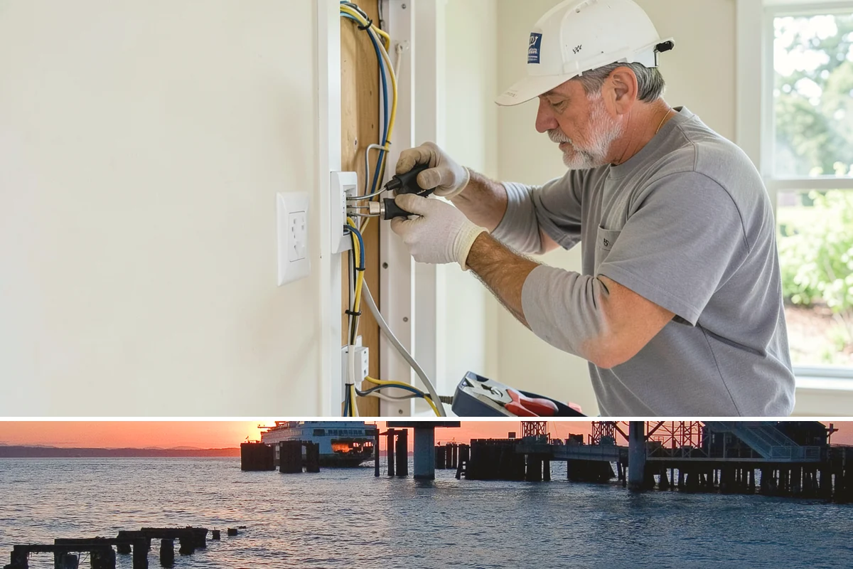 Bowing Wall Repair in Edmonds, Snohomish County, WA - Bowing wall repair is best addressed before winter, when saturated soils increase the pressure driving the movement.