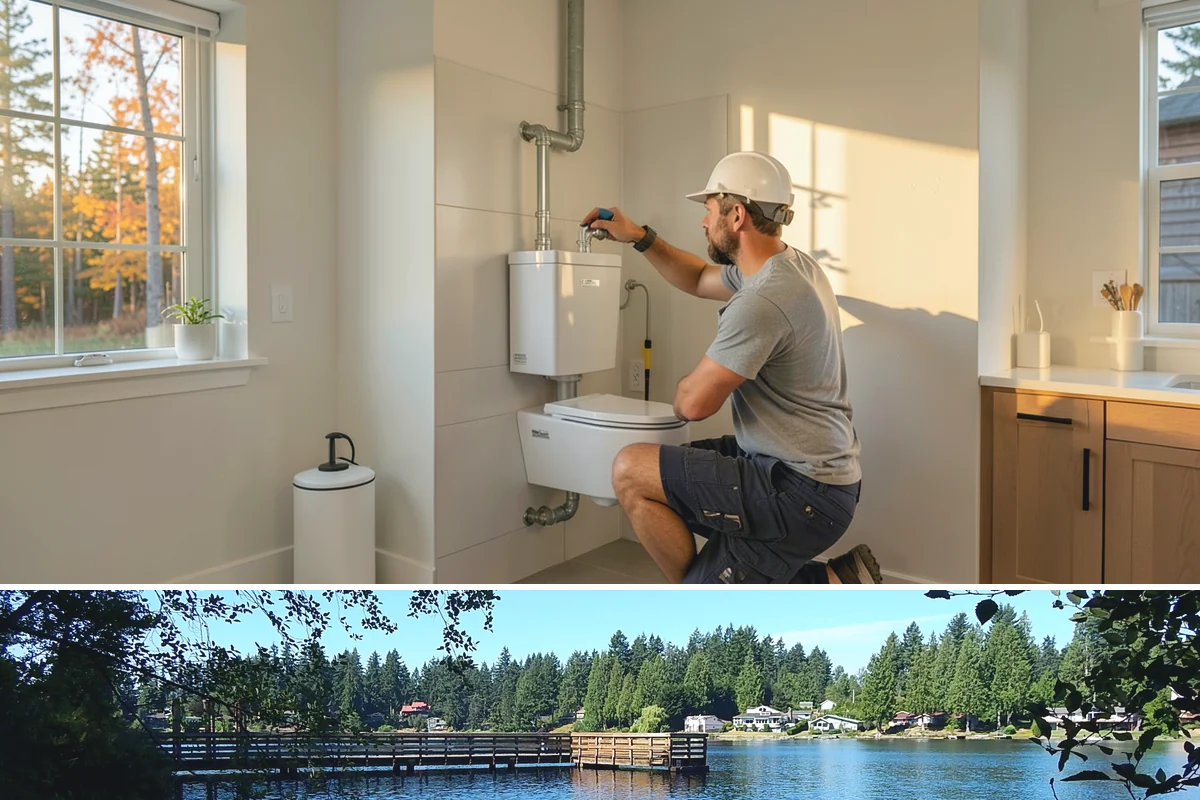 Bowing Wall Repair in Federal Way, King County, WA - Bowing wall repair is best addressed before winter, when saturated soils increase the pressure driving the movement.