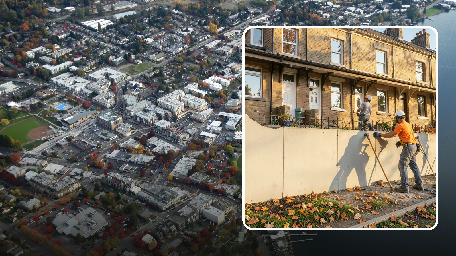 Bowing Wall Repair in Kirkland, King County, WA - We straighten and stabilize bowing basement and foundation walls to stop movement and protect your home's structure.