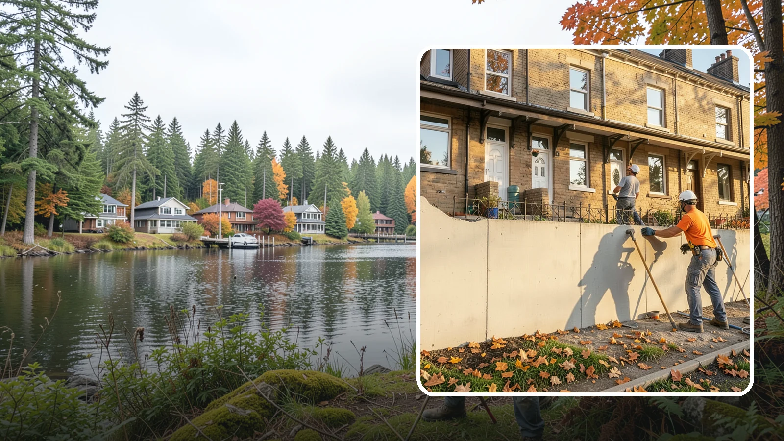 Bowing Wall Repair in La Conner, Skagit County, WA - We straighten and stabilize bowing basement and foundation walls to stop movement and protect your home's structure.