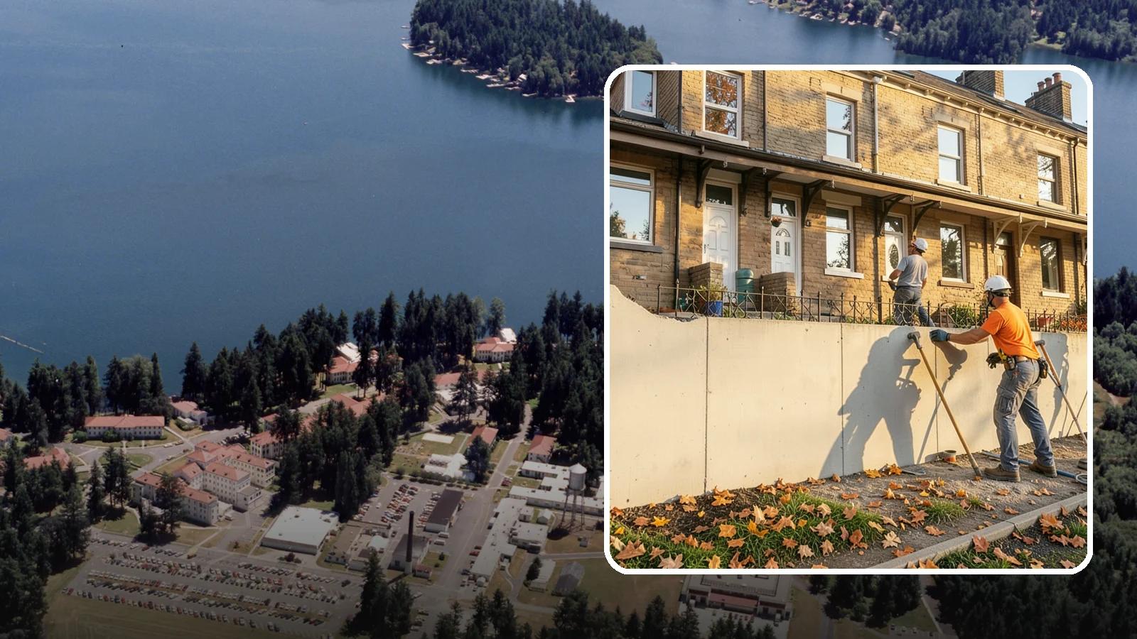 Bowing Wall Repair in Lakewood, Pierce County, WA - We straighten and stabilize bowing basement and foundation walls to stop movement and protect your home's structure.