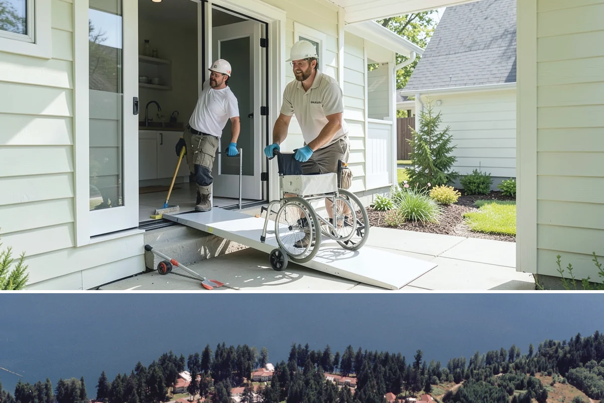 Bowing Wall Repair in Lakewood, Pierce County, WA - Bowing wall repair is best addressed before winter, when saturated soils increase the pressure driving the movement.