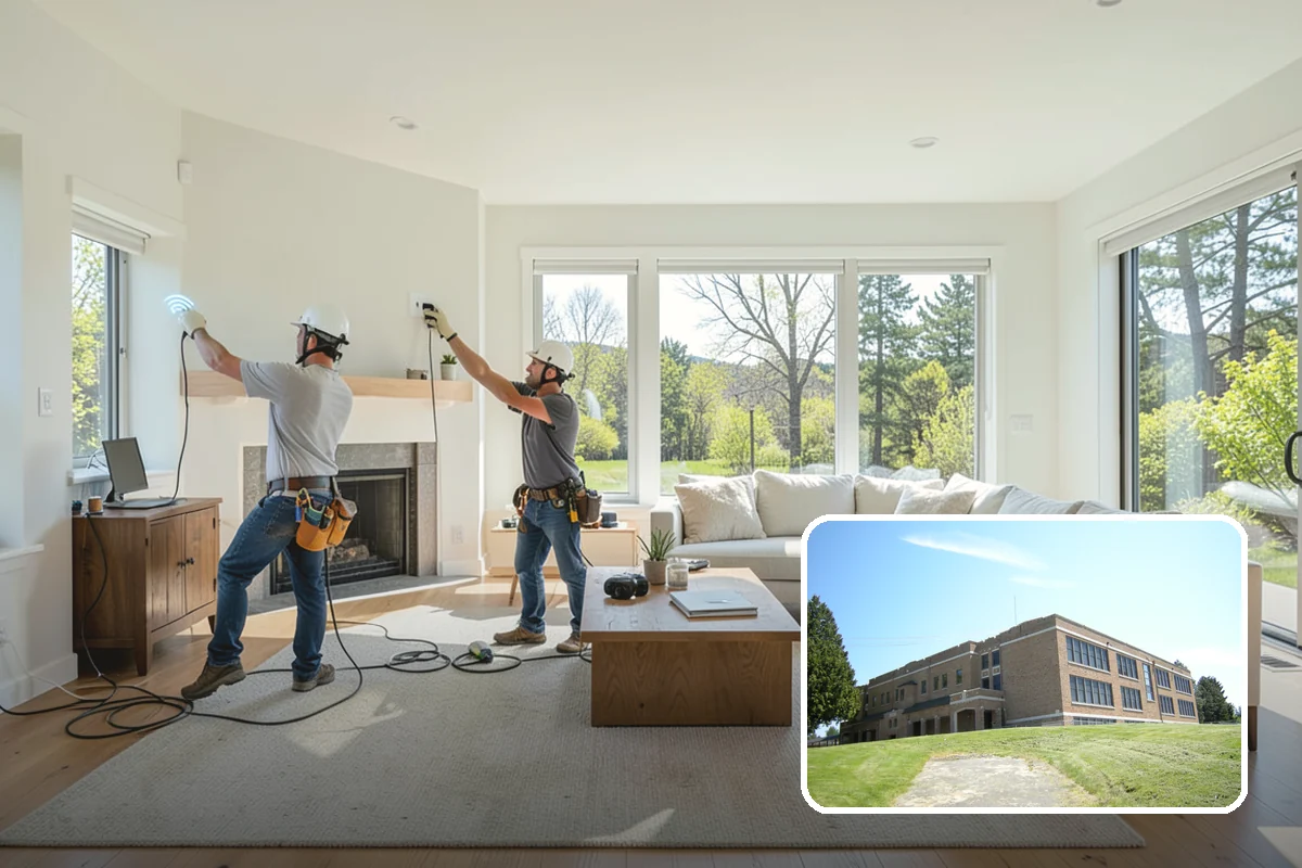 Bowing Wall Repair in Maple Valley, King County, WA - Wall movement stopped before it threatens the structure