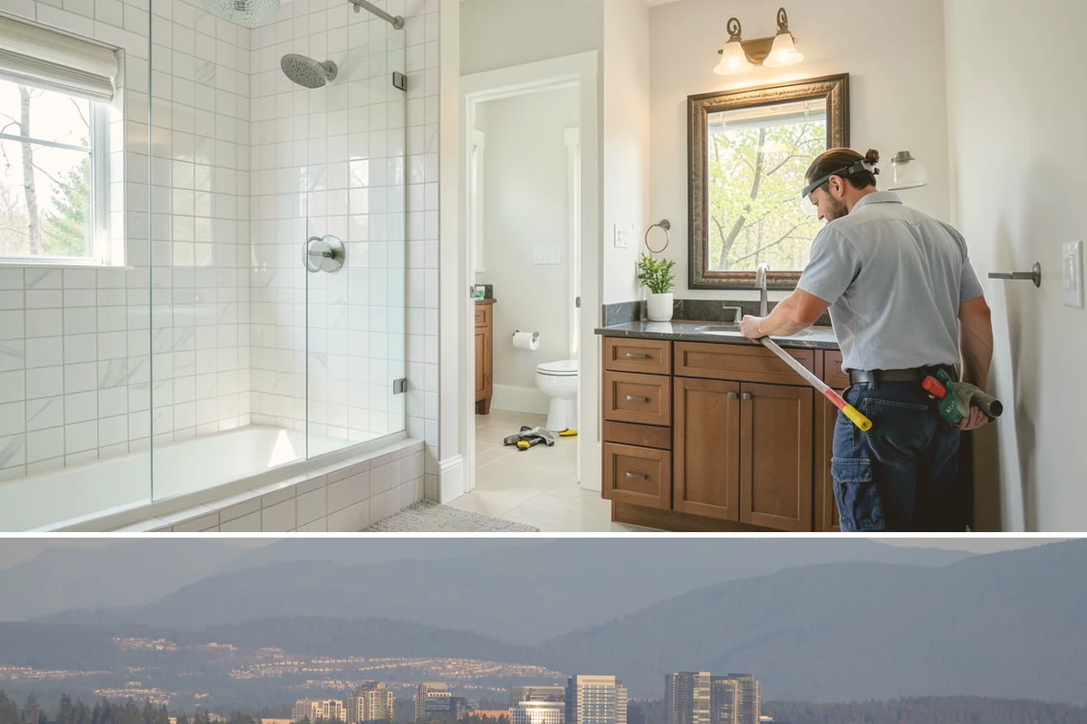 Bowing Wall Repair in Medina, King County, WA - Bowing wall repair is best addressed before winter, when saturated soils increase the pressure driving the movement.