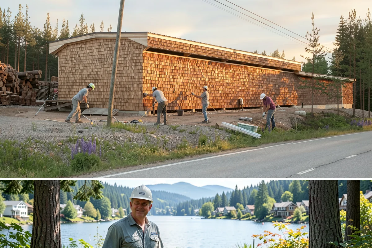 Bowing Wall Repair in Milton, King County, WA - Bowing wall repair is best addressed before winter, when saturated soils increase the pressure driving the movement.
