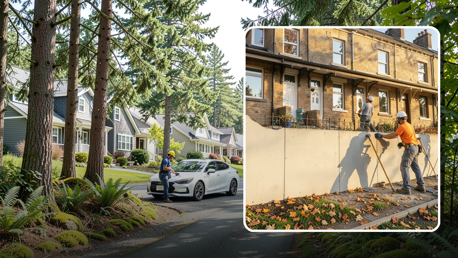 Bowing Wall Repair in Normandy Park, King County, WA - We straighten and stabilize bowing basement and foundation walls to stop movement and protect your home's structure.