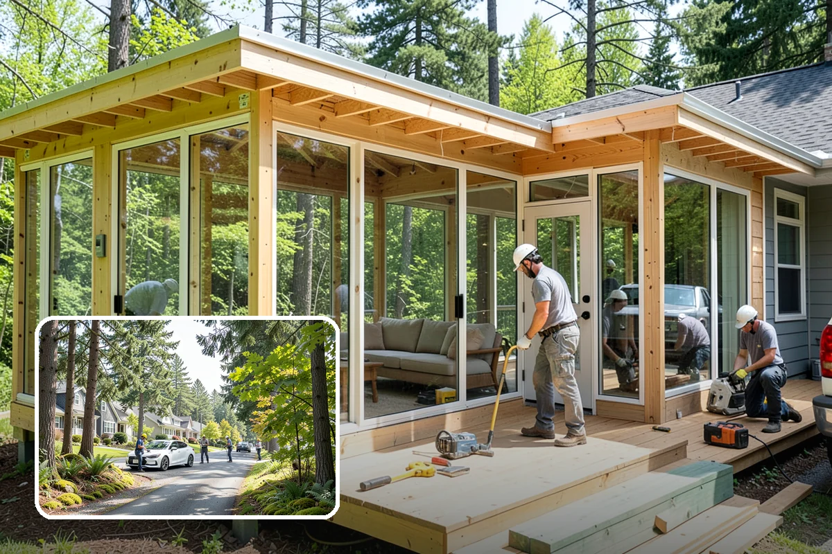 Bowing Wall Repair in Normandy Park, King County, WA - Wall movement stopped before it threatens the structure