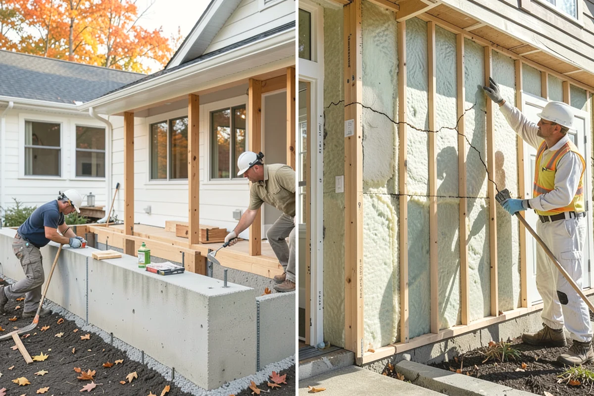 Bowing Wall Repair in North Bend, King County, WA - Diagnose the cause, severity, and pattern of the bow