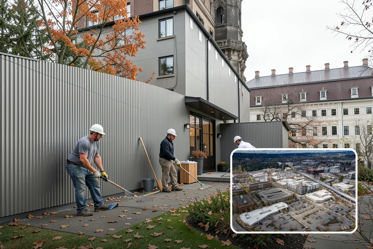 Bowing Wall Repair in Redmond, King County, WA - Wall movement stopped before it threatens the structure
