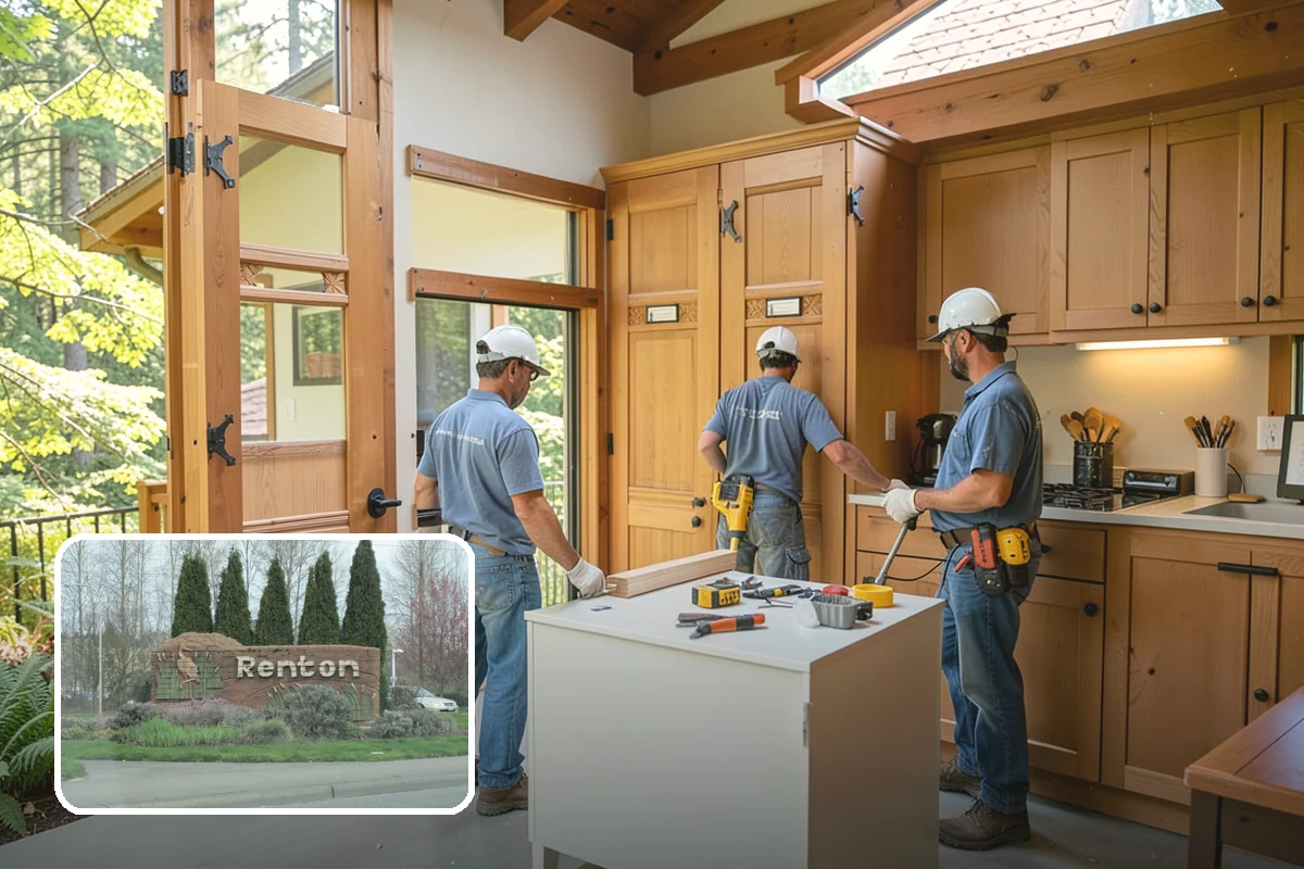 Bowing Wall Repair in Renton, King County, WA - Wall movement stopped before it threatens the structure