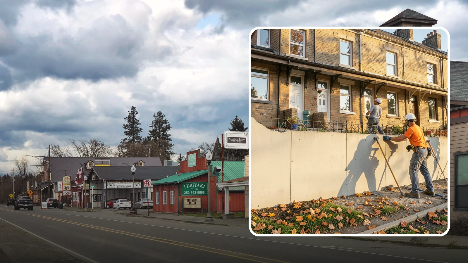 Bowing Wall Repair in Roy, Pierce County, WA - We straighten and stabilize bowing basement and foundation walls to stop movement and protect your home's structure.