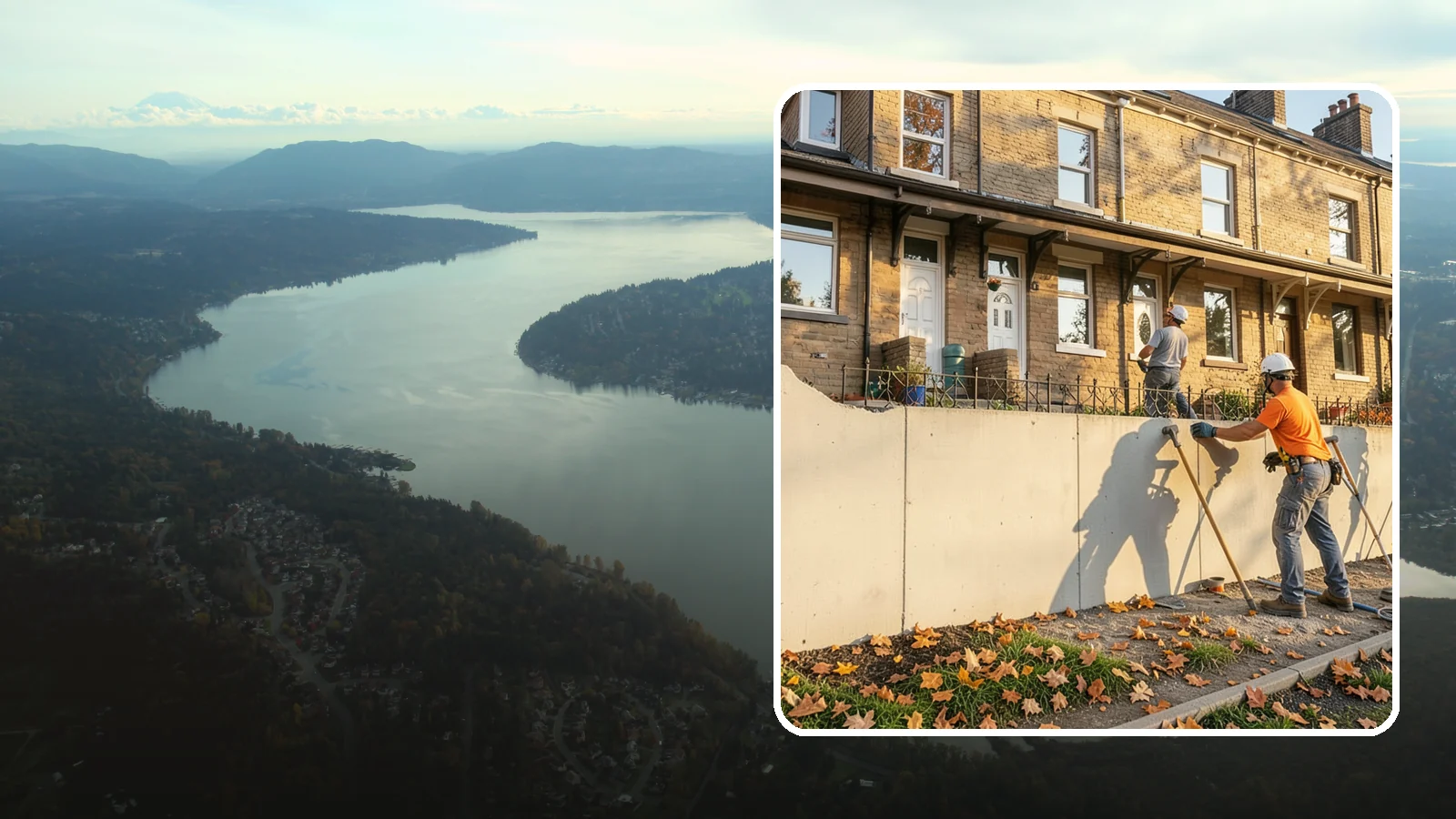 Bowing Wall Repair in Sammamish, King County, WA - We straighten and stabilize bowing basement and foundation walls to stop movement and protect your home's structure.