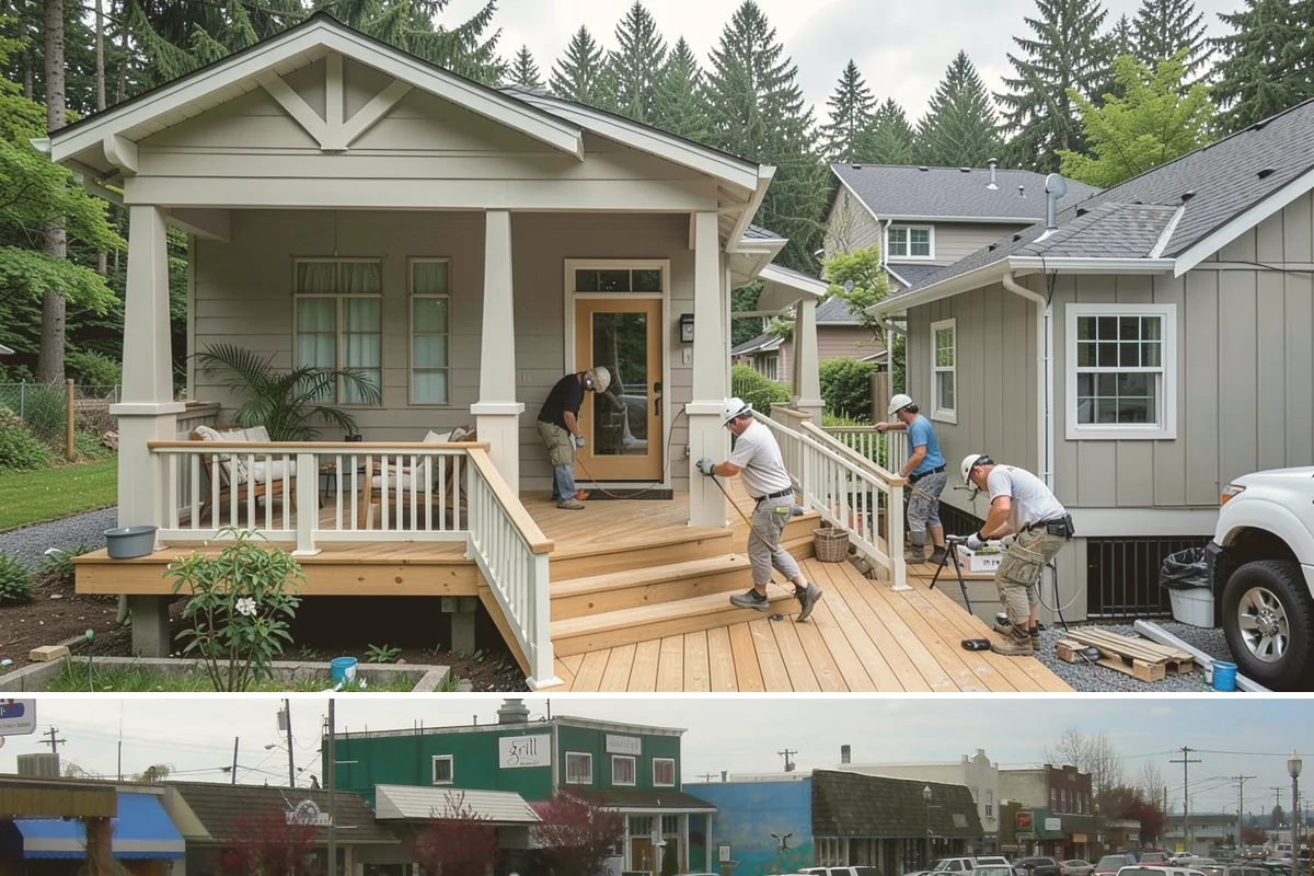 Bowing Wall Repair in Stanwood, Snohomish County, WA - Bowing wall repair is best addressed before winter, when saturated soils increase the pressure driving the movement.