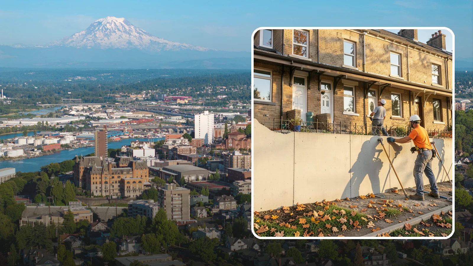 Bowing Wall Repair in Tacoma, Pierce County, WA - We straighten and stabilize bowing basement and foundation walls to stop movement and protect your home's structure.